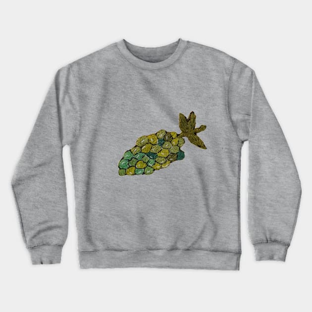 Green Drunk Crewneck Sweatshirt by RONembroidery